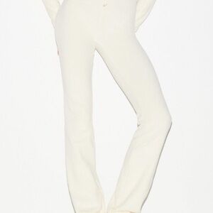 NWT Skims Fleece Lounge Pants in Ecru size XL